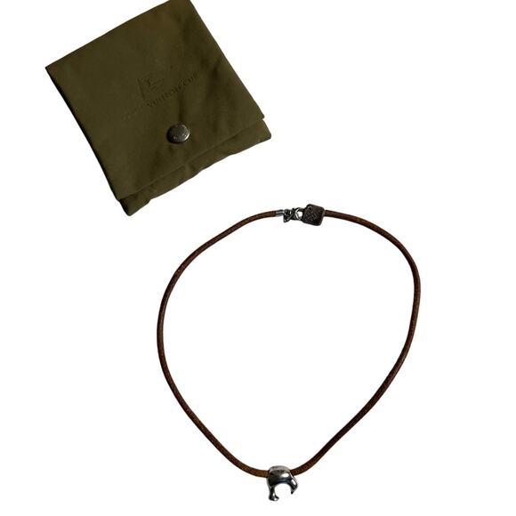 Louis Vuitton Cup Kiwi Choker Necklace Sterling Silver 2003 - Picture 3 of 9